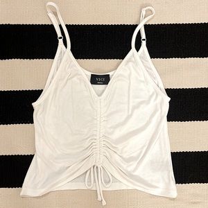NWOT VICI Crop Cinch Tank